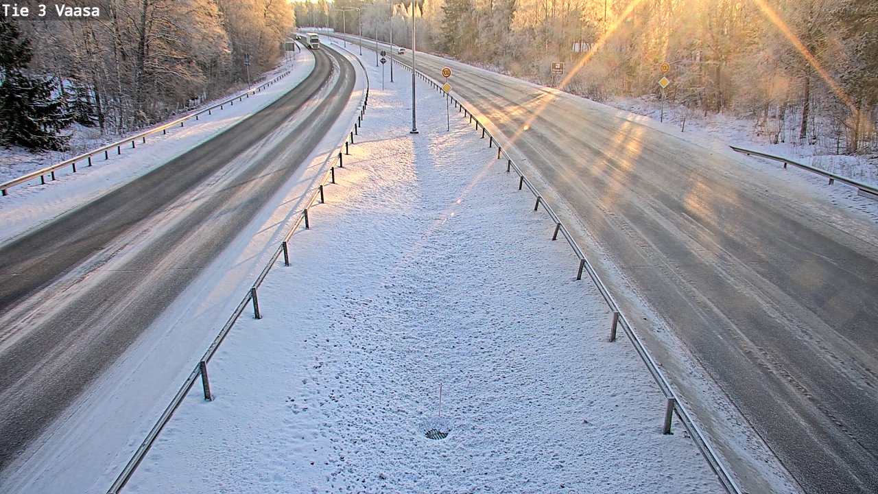 Weather Camera Image Tie 3 Vaasa (puomi), Vaasa, Pohjanmaa