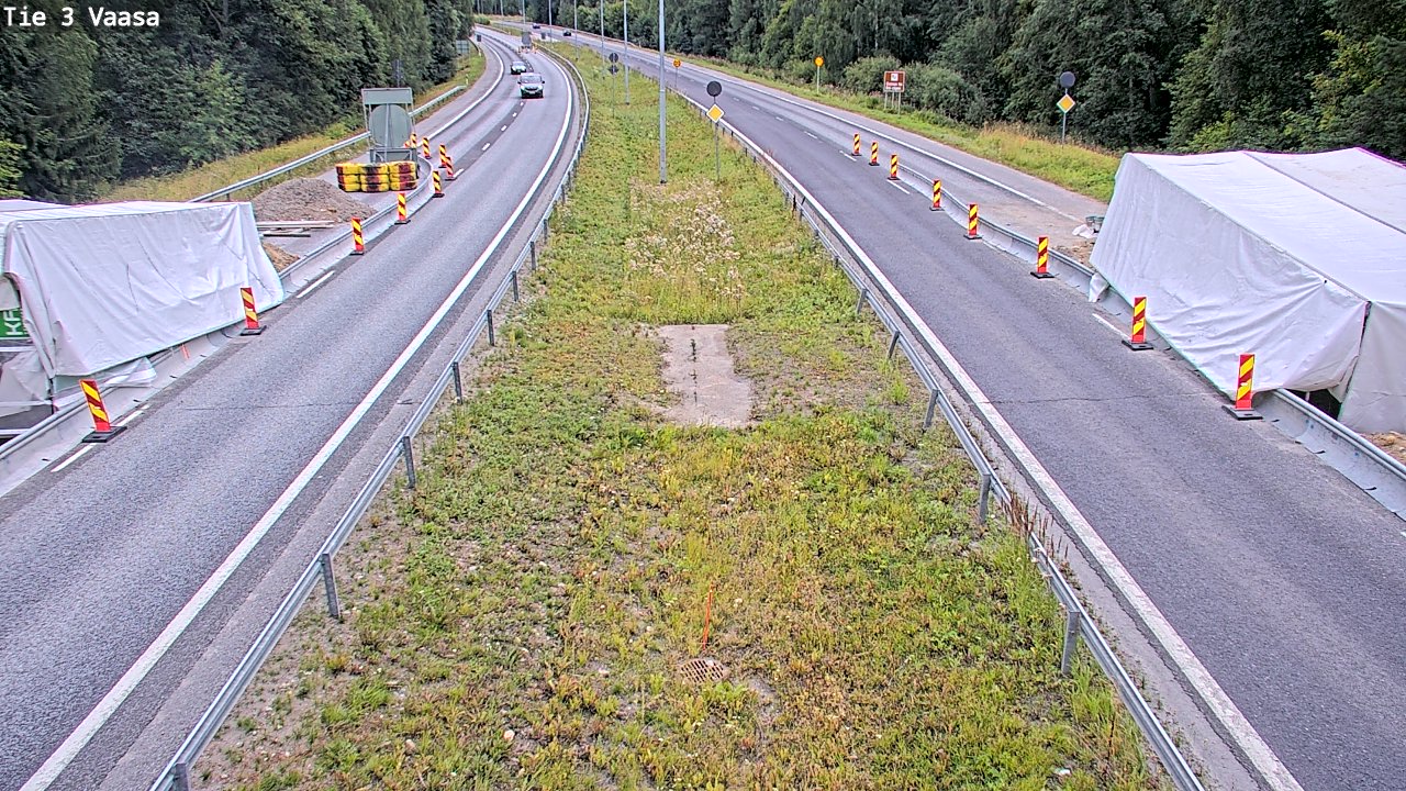 Kelikamerat Kuva Tie 3 Vaasa (puomi), Vaasa, Pohjanmaa