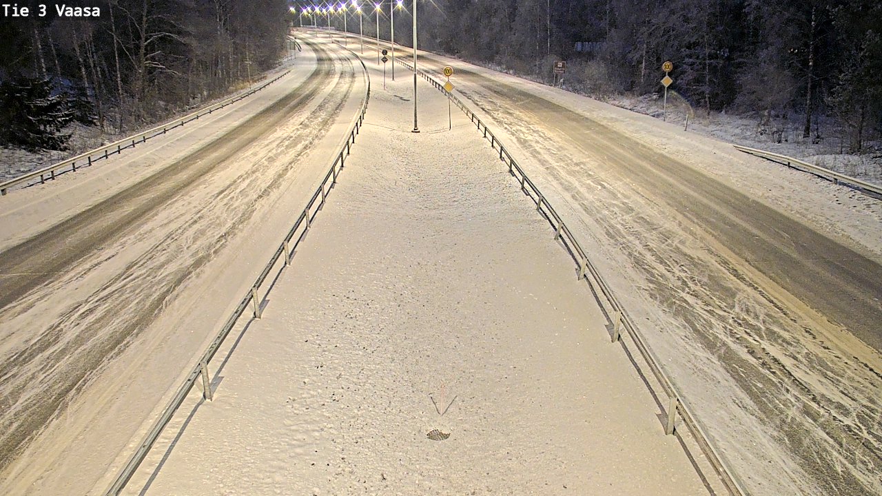 Kelikamerat Kuva Tie 3 Vaasa (puomi), Vaasa, Pohjanmaa