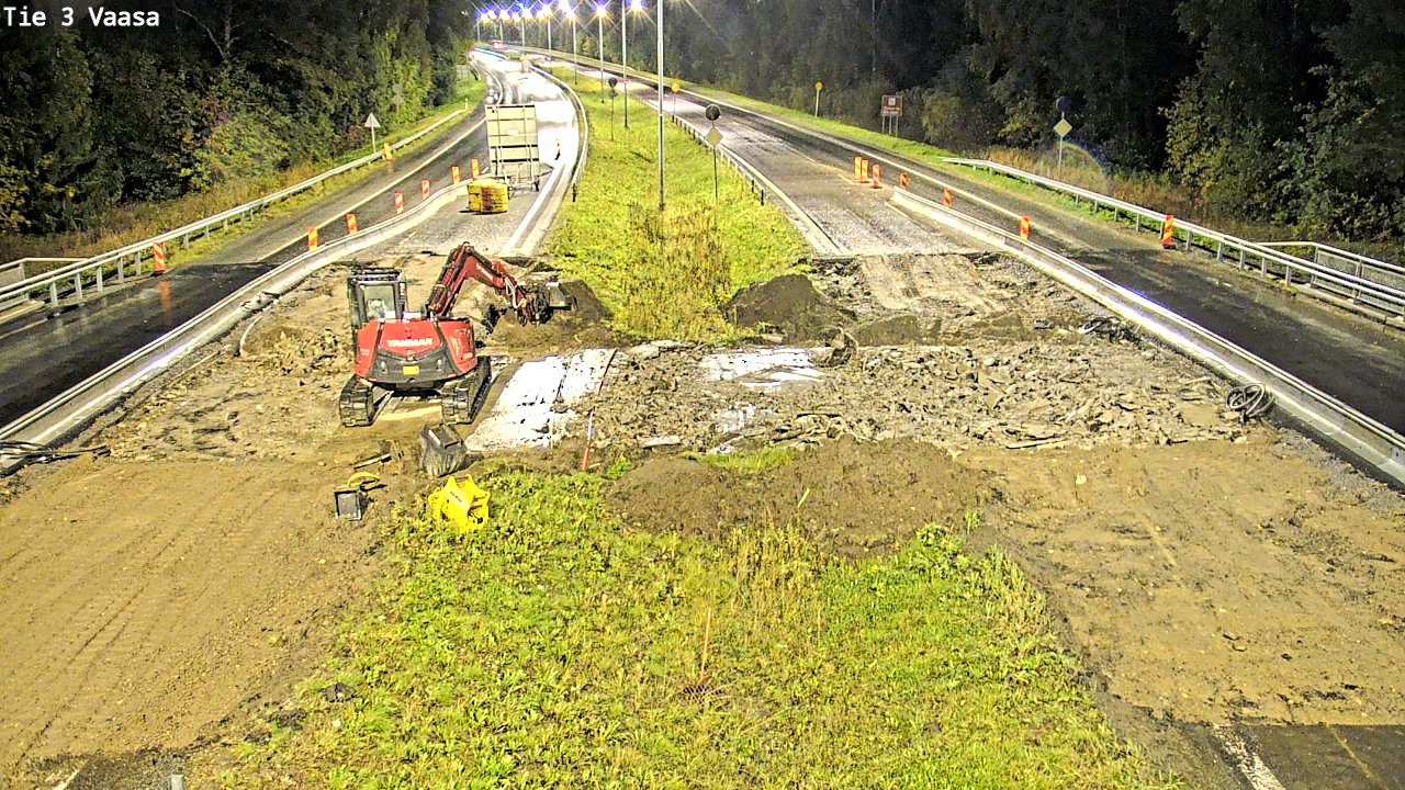 Kelikamerat Kuva Tie 3 Vaasa (puomi), Vaasa, Pohjanmaa