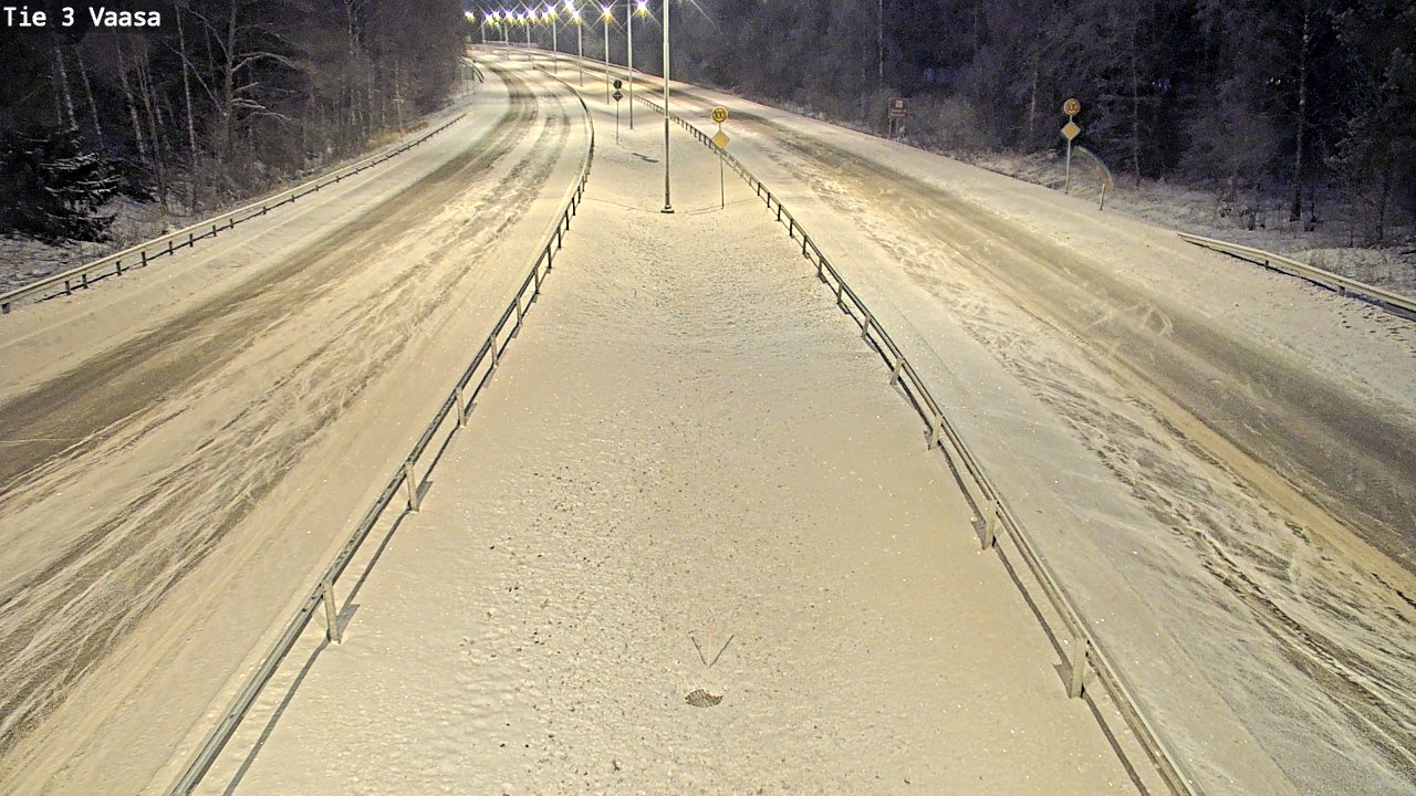 Kelikamerat Kuva Tie 3 Vaasa (puomi), Vaasa, Pohjanmaa