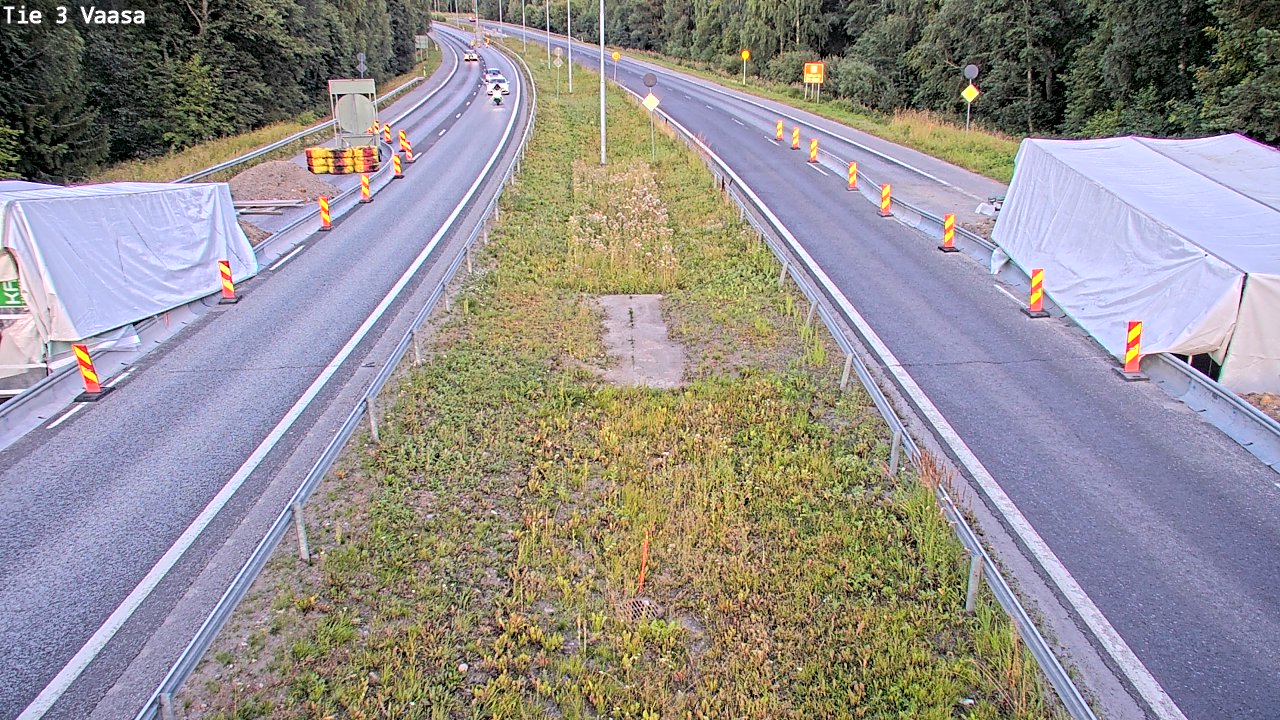 Kelikamerat Kuva Tie 3 Vaasa (puomi), Vaasa, Pohjanmaa