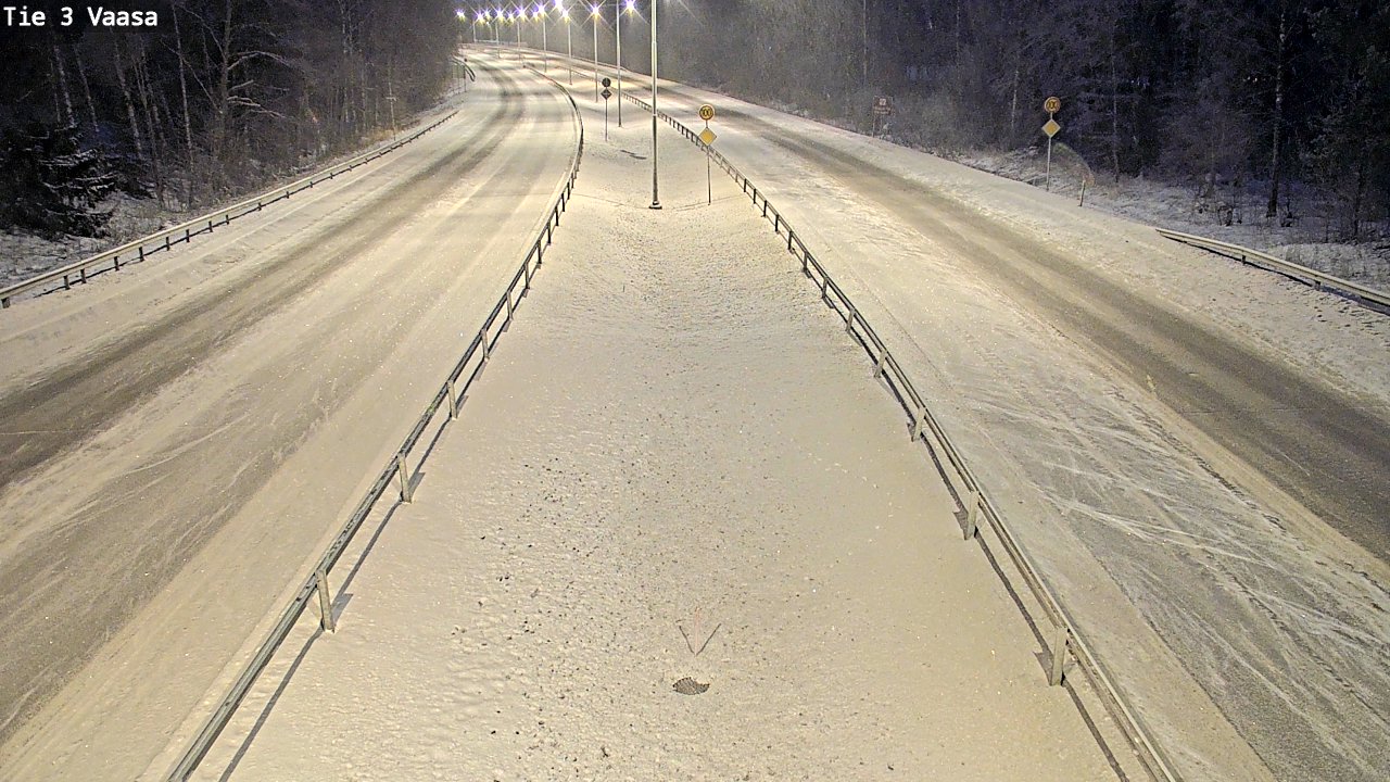 Kelikamerat Kuva Tie 3 Vaasa (puomi), Vaasa, Pohjanmaa