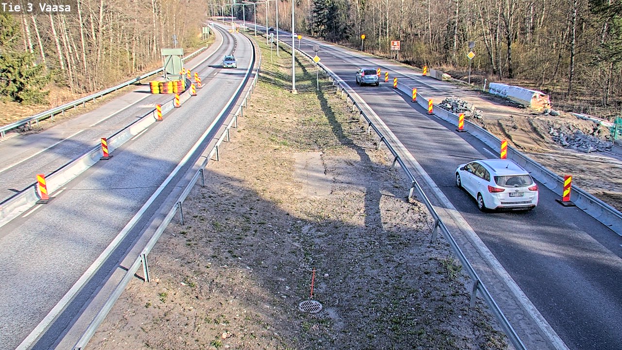 Kelikamerat Kuva Tie 3 Vaasa (puomi), Vaasa, Pohjanmaa
