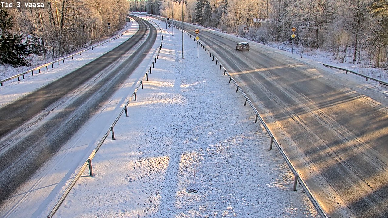 Weather Camera Image Tie 3 Vaasa (puomi), Vaasa, Pohjanmaa