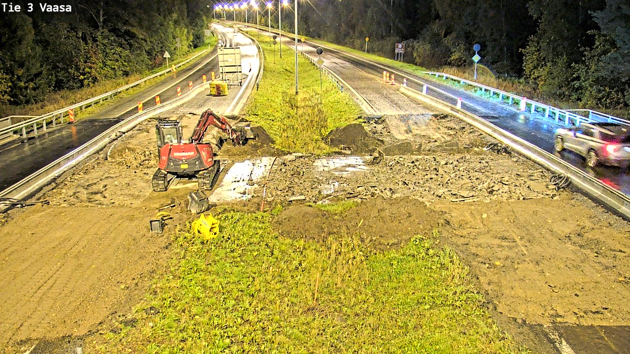 Kelikamerat Kuva Tie 3 Vaasa (puomi), Vaasa, Pohjanmaa