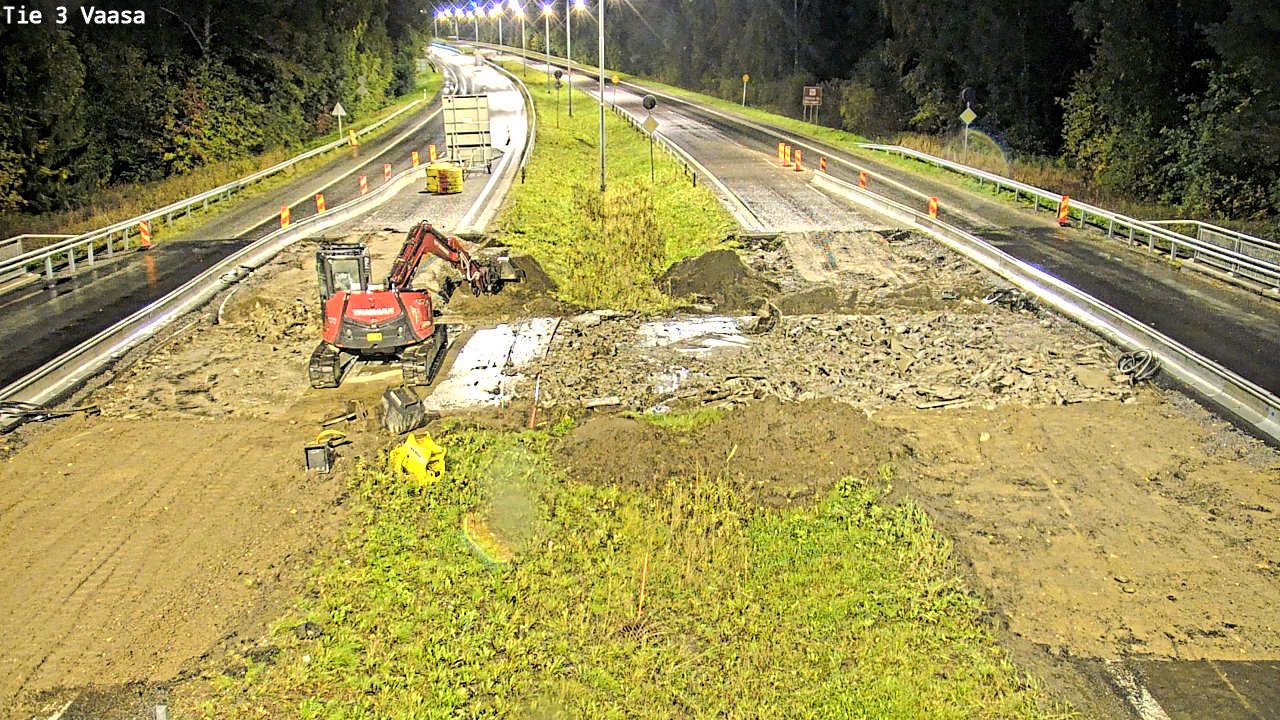 Kelikamerat Kuva Tie 3 Vaasa (puomi), Vaasa, Pohjanmaa
