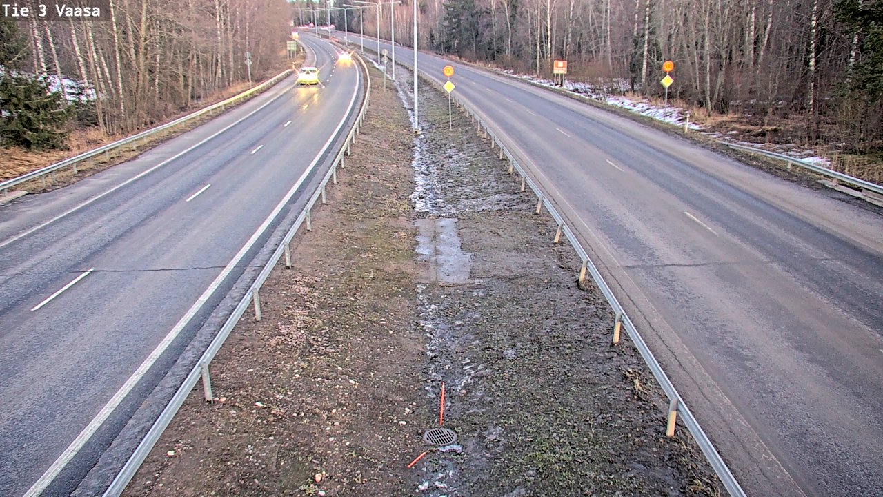 Kelikamerat Kuva Tie 3 Vaasa (puomi), Vaasa, Pohjanmaa