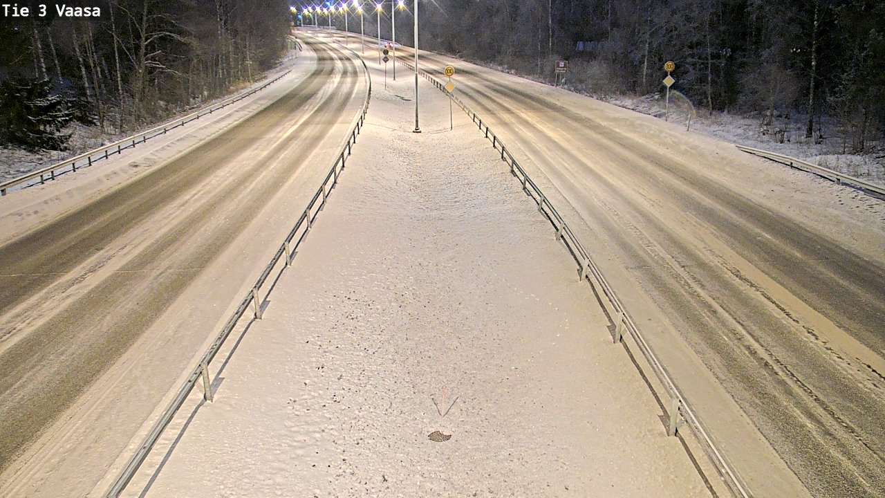 Kelikamerat Kuva Tie 3 Vaasa (puomi), Vaasa, Pohjanmaa