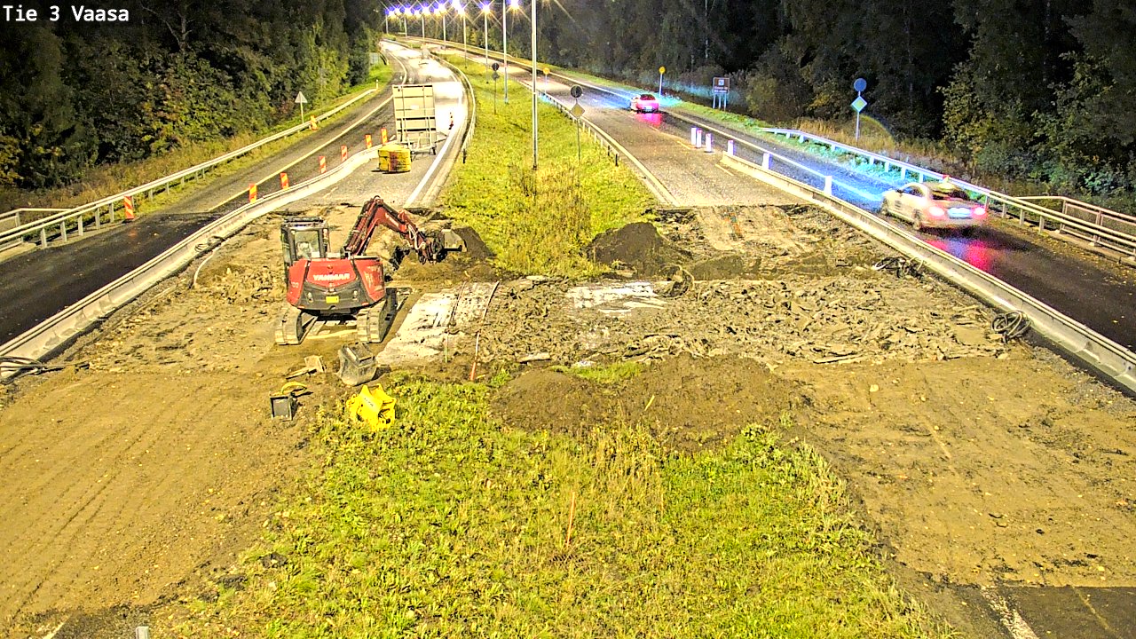 Kelikamerat Kuva Tie 3 Vaasa (puomi), Vaasa, Pohjanmaa