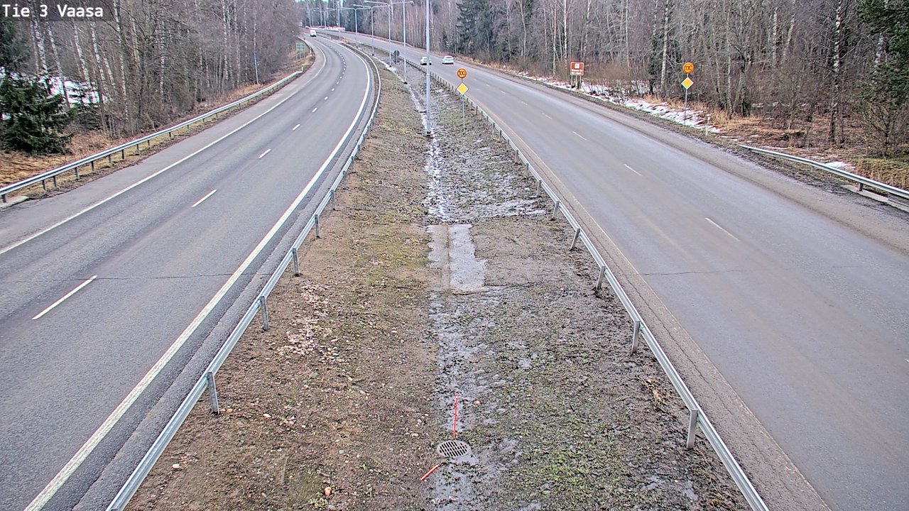 Weather Camera Image Tie 3 Vaasa (puomi), Vaasa, Pohjanmaa