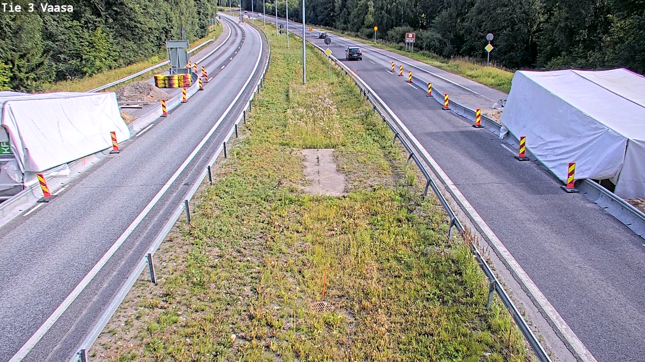 Kelikamerat Kuva Tie 3 Vaasa (puomi), Vaasa, Pohjanmaa