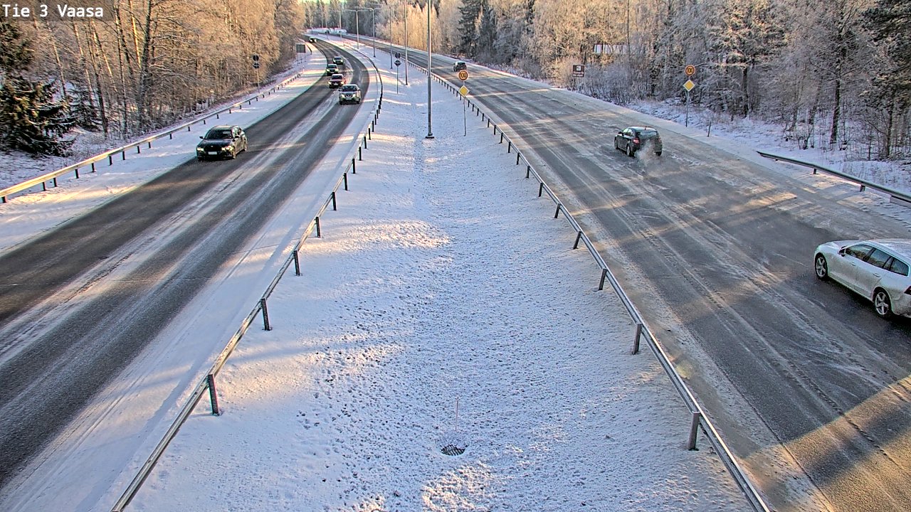 Weather Camera Image Tie 3 Vaasa (puomi), Vaasa, Pohjanmaa