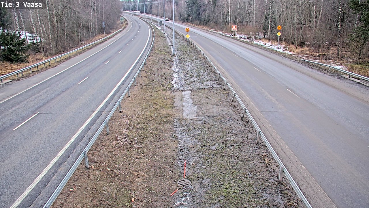 Kelikamerat Kuva Tie 3 Vaasa (puomi), Vaasa, Pohjanmaa