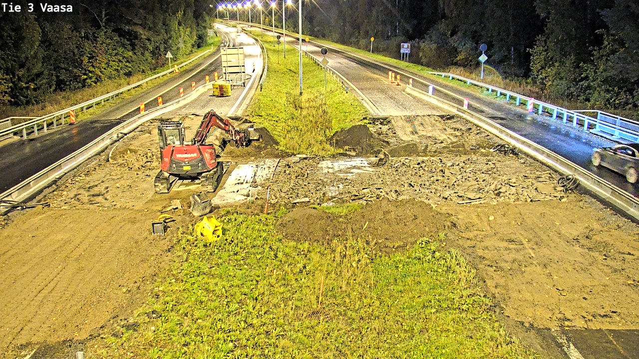 Kelikamerat Kuva Tie 3 Vaasa (puomi), Vaasa, Pohjanmaa