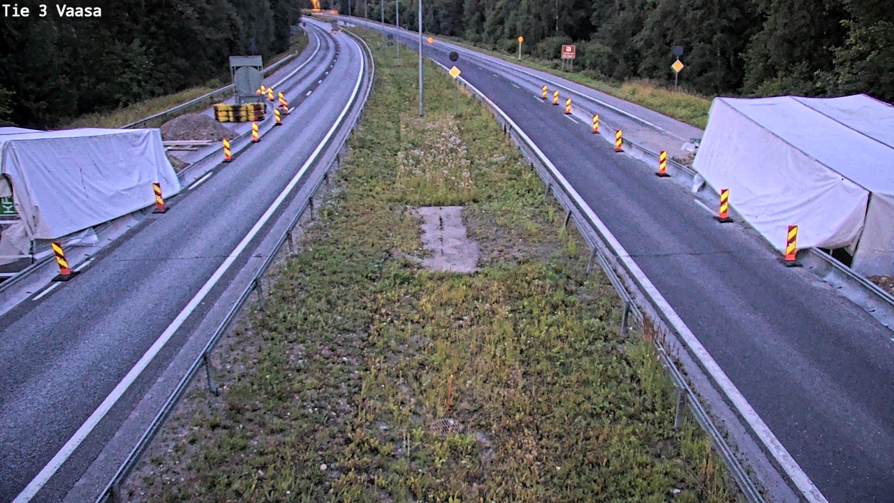 Weather Camera Image Tie 3 Vaasa (puomi), Vaasa, Pohjanmaa