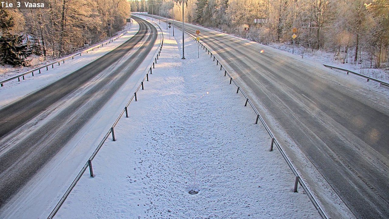 Weather Camera Image Tie 3 Vaasa (puomi), Vaasa, Pohjanmaa