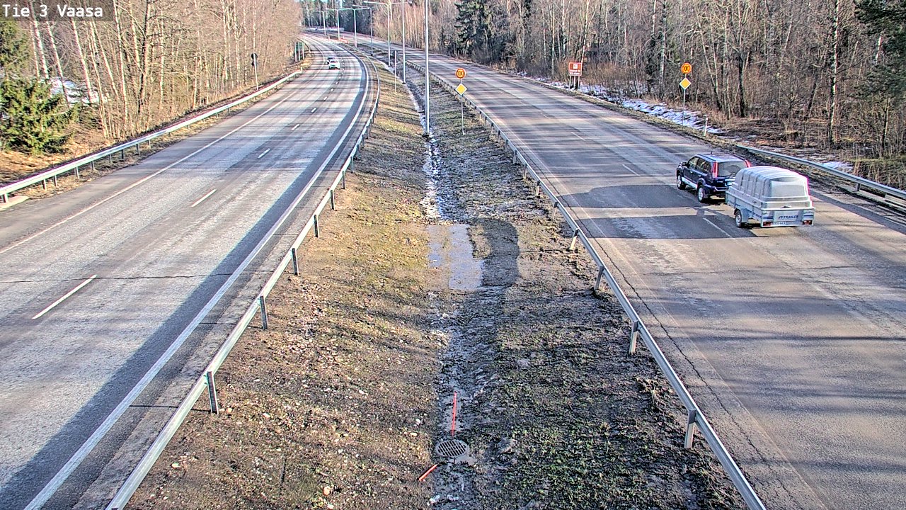 Kelikamerat Kuva Tie 3 Vaasa (puomi), Vaasa, Pohjanmaa