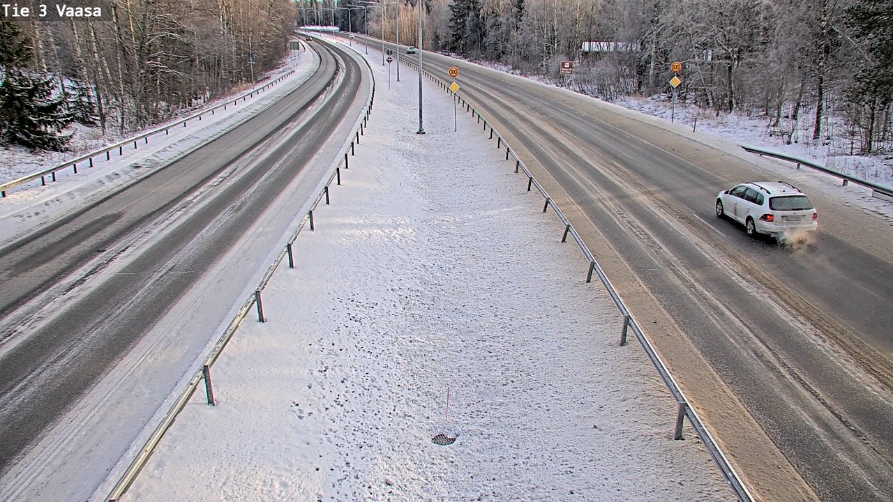 Kelikamerat Kuva Tie 3 Vaasa (puomi), Vaasa, Pohjanmaa