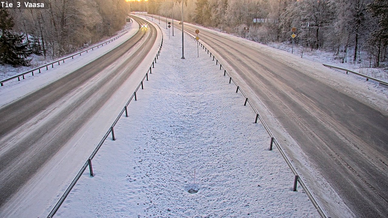 Kelikamerat Kuva Tie 3 Vaasa (puomi), Vaasa, Pohjanmaa