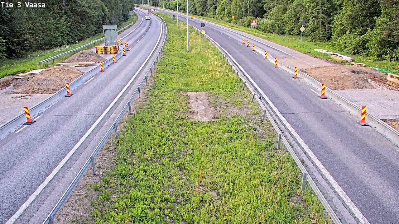 Kelikamerat Kuva Tie 3 Vaasa (puomi), Vaasa, Pohjanmaa