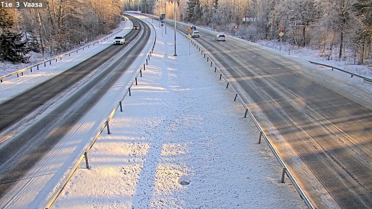 Weather Camera Image Tie 3 Vaasa (puomi), Vaasa, Pohjanmaa