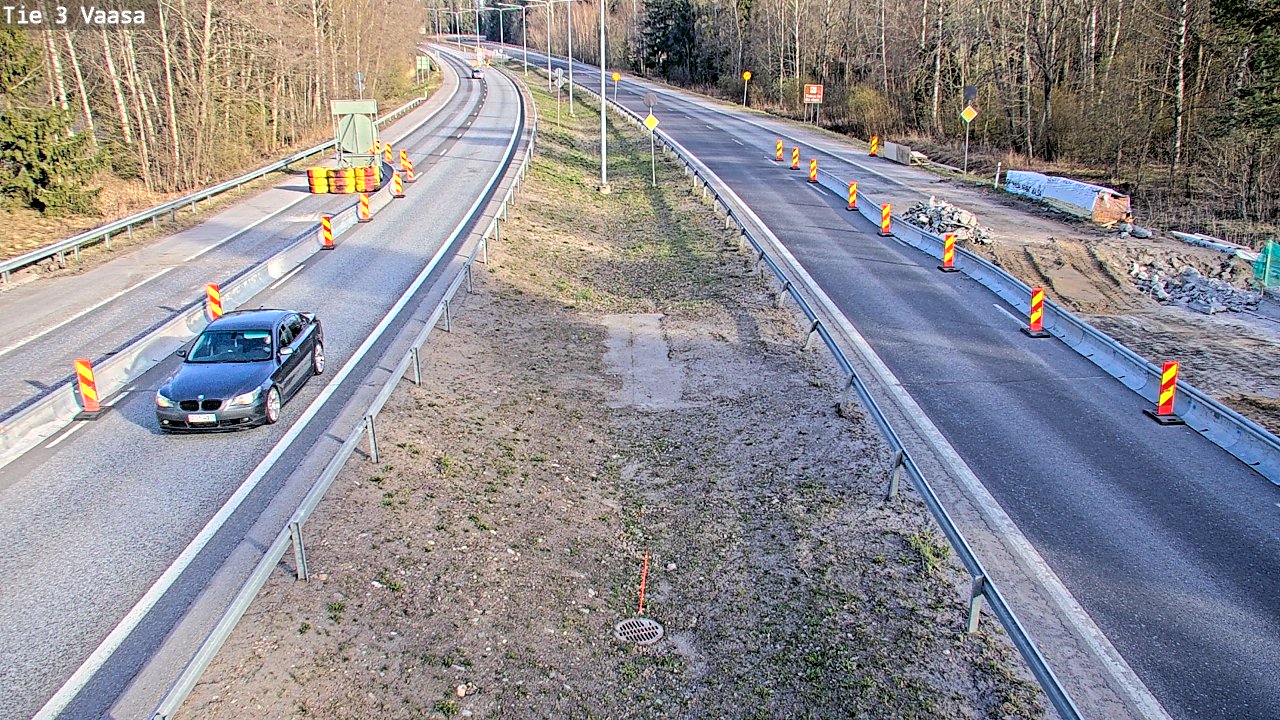 Kelikamerat Kuva Tie 3 Vaasa (puomi), Vaasa, Pohjanmaa