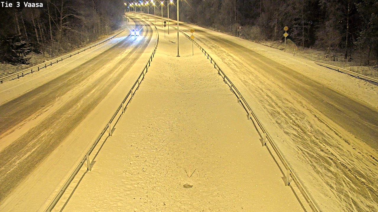 Kelikamerat Kuva Tie 3 Vaasa (puomi), Vaasa, Pohjanmaa