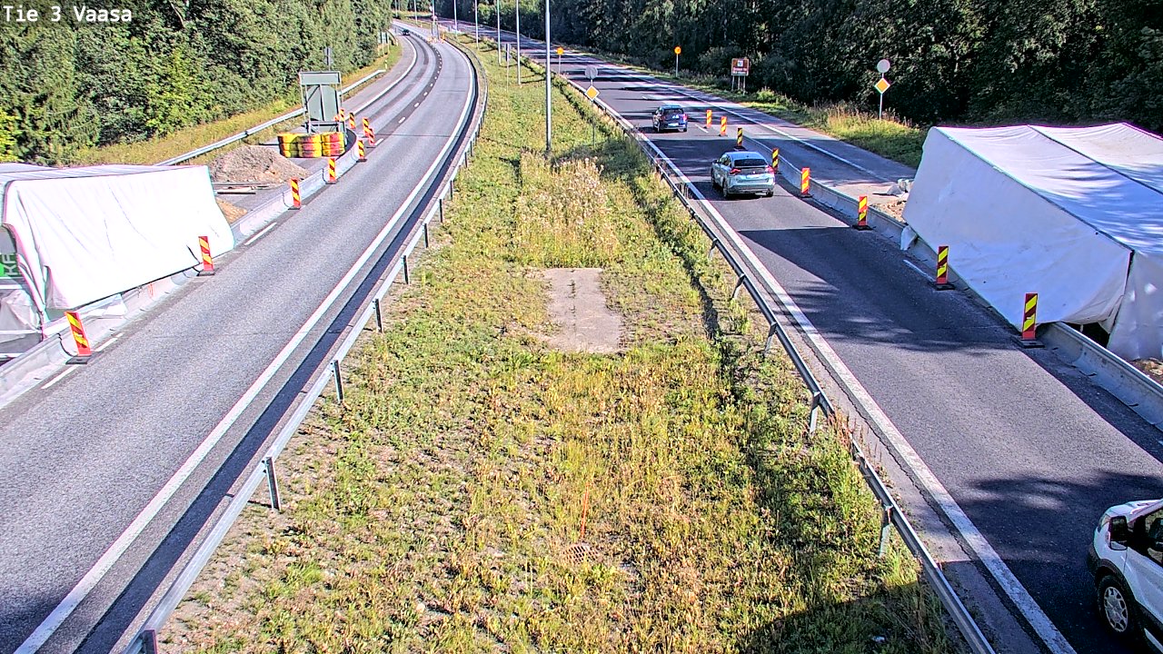 Kelikamerat Kuva Tie 3 Vaasa (puomi), Vaasa, Pohjanmaa