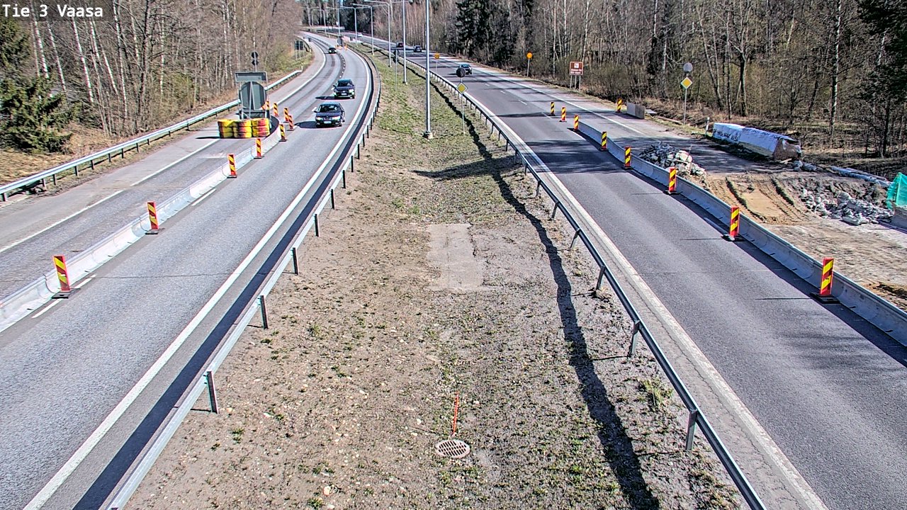Kelikamerat Kuva Tie 3 Vaasa (puomi), Vaasa, Pohjanmaa