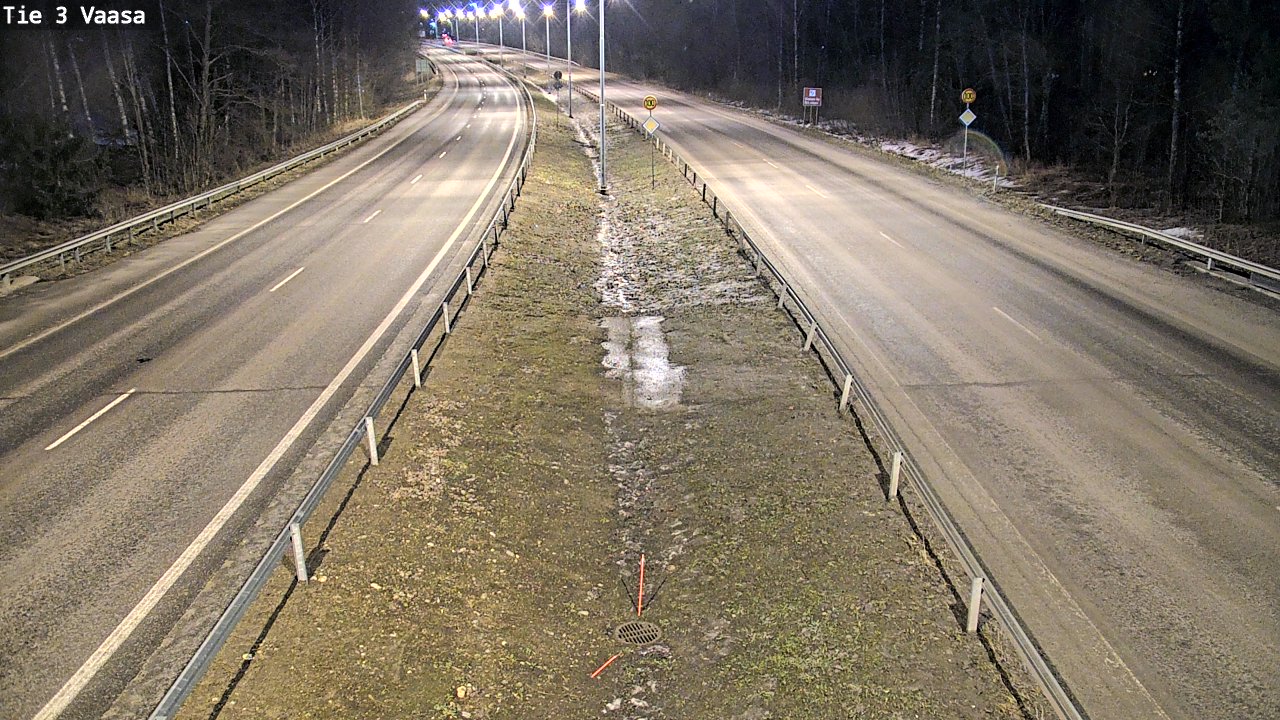 Kelikamerat Kuva Tie 3 Vaasa (puomi), Vaasa, Pohjanmaa