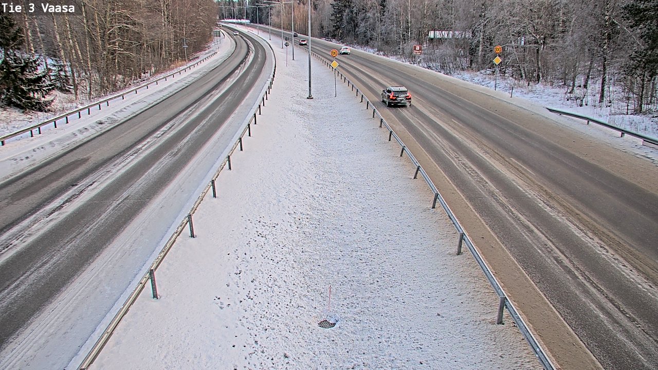 Kelikamerat Kuva Tie 3 Vaasa (puomi), Vaasa, Pohjanmaa