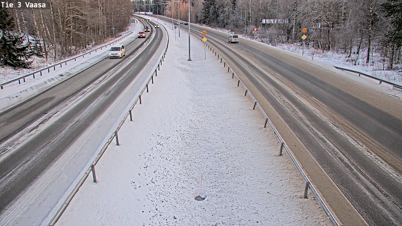 Kelikamerat Kuva Tie 3 Vaasa (puomi), Vaasa, Pohjanmaa