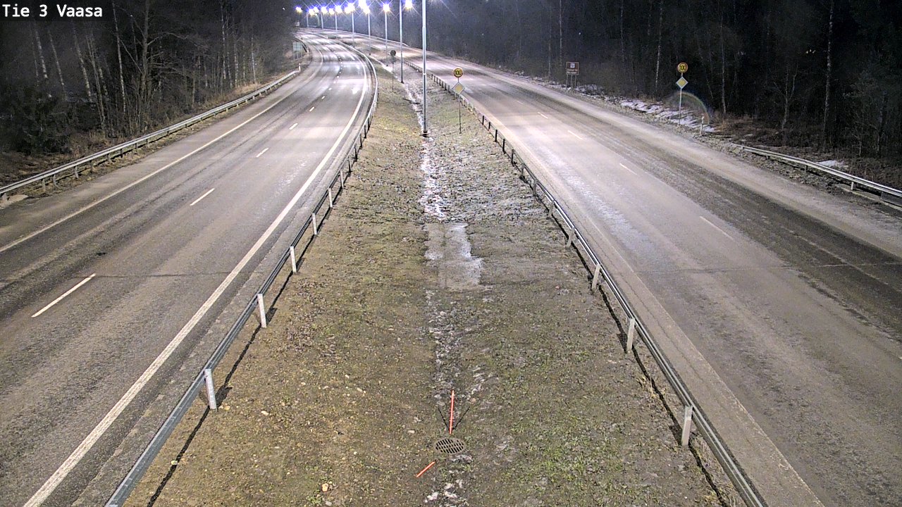 Kelikamerat Kuva Tie 3 Vaasa (puomi), Vaasa, Pohjanmaa