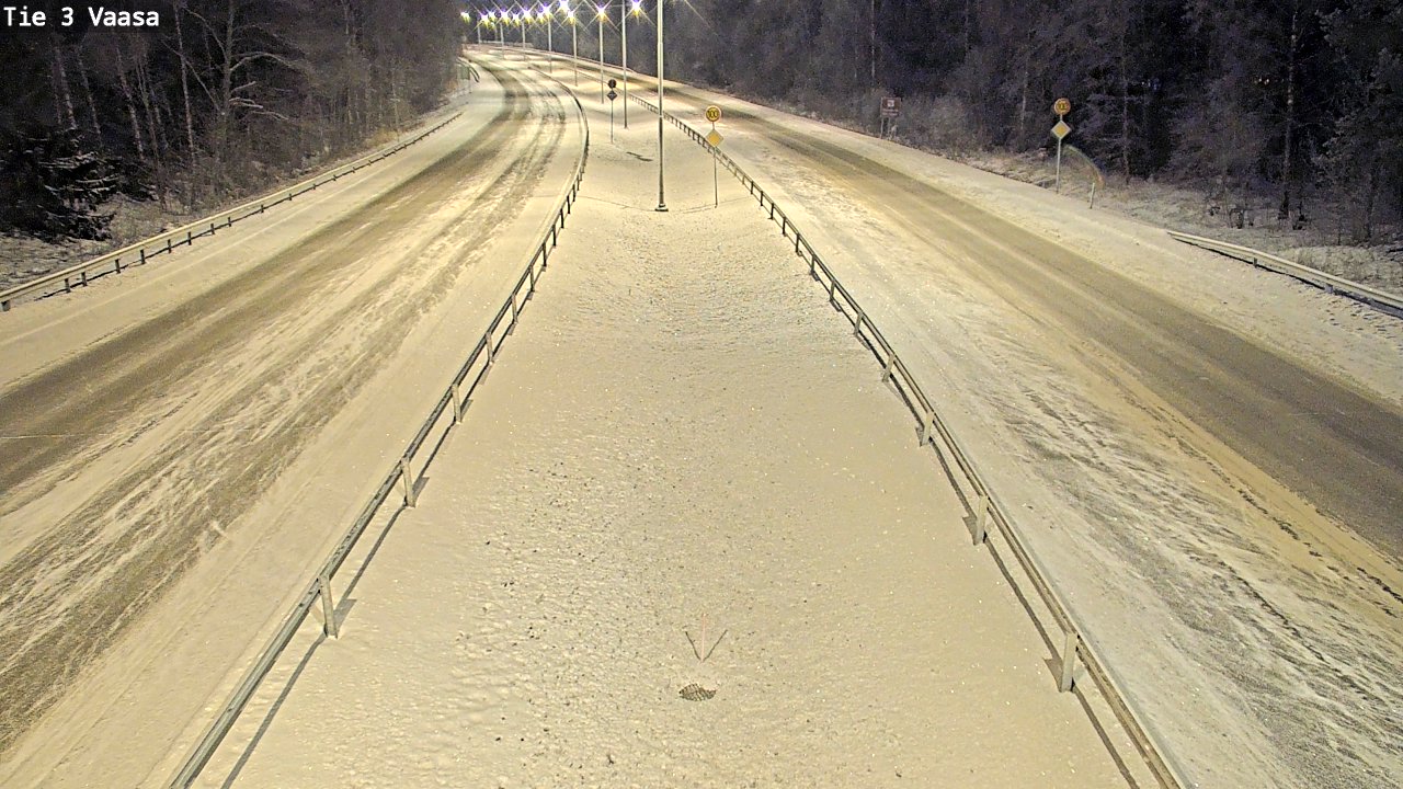 Kelikamerat Kuva Tie 3 Vaasa (puomi), Vaasa, Pohjanmaa