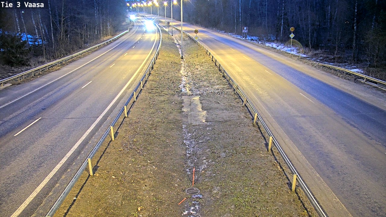 Kelikamerat Kuva Tie 3 Vaasa (puomi), Vaasa, Pohjanmaa