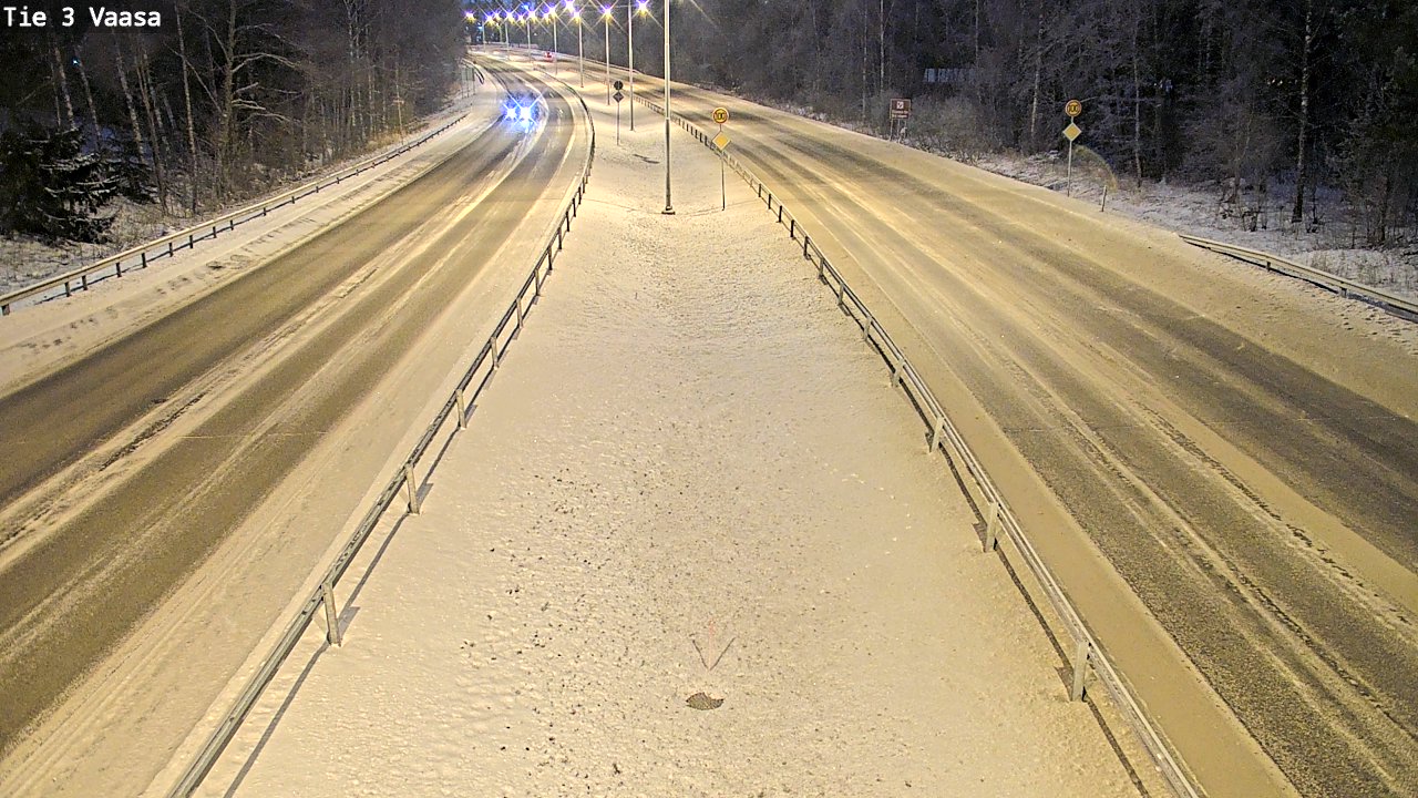 Kelikamerat Kuva Tie 3 Vaasa (puomi), Vaasa, Pohjanmaa