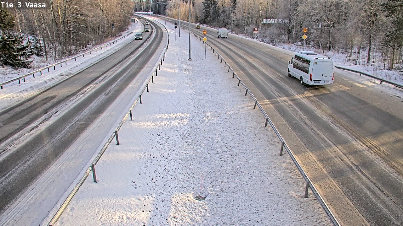 Kelikamerat Kuva Tie 3 Vaasa (puomi), Vaasa, Pohjanmaa