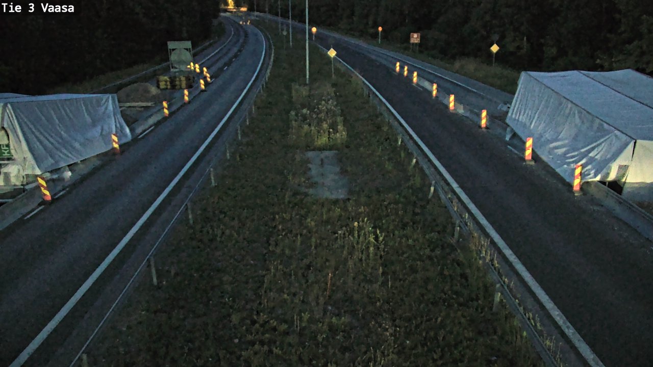 Kelikamerat Kuva Tie 3 Vaasa (puomi), Vaasa, Pohjanmaa