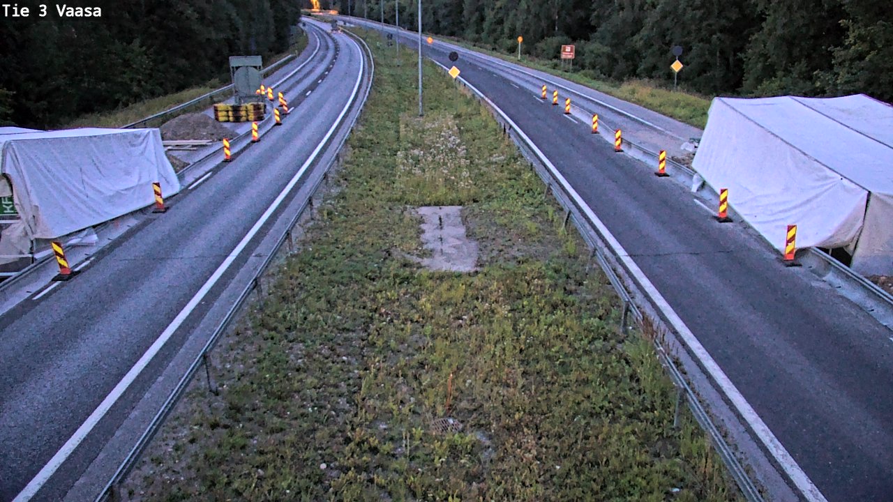 Kelikamerat Kuva Tie 3 Vaasa (puomi), Vaasa, Pohjanmaa