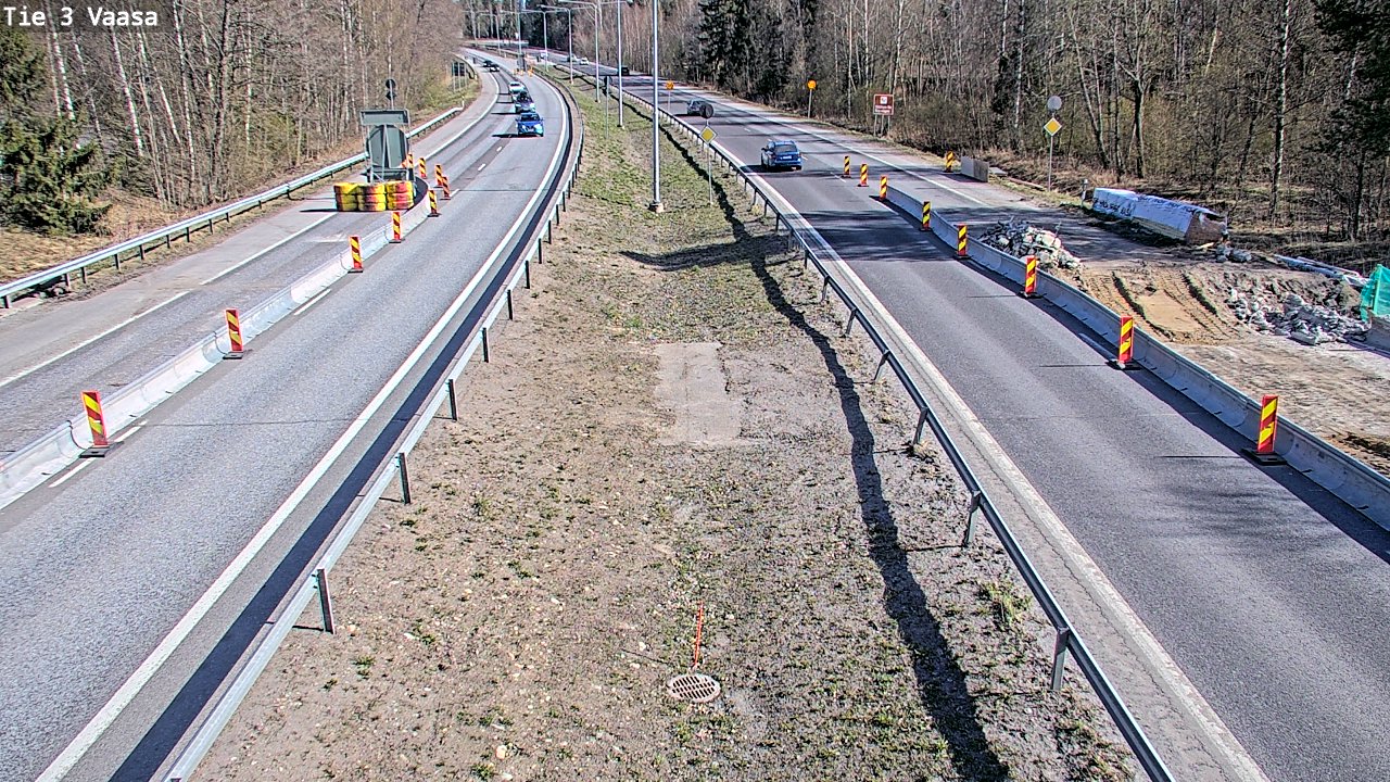 Kelikamerat Kuva Tie 3 Vaasa (puomi), Vaasa, Pohjanmaa