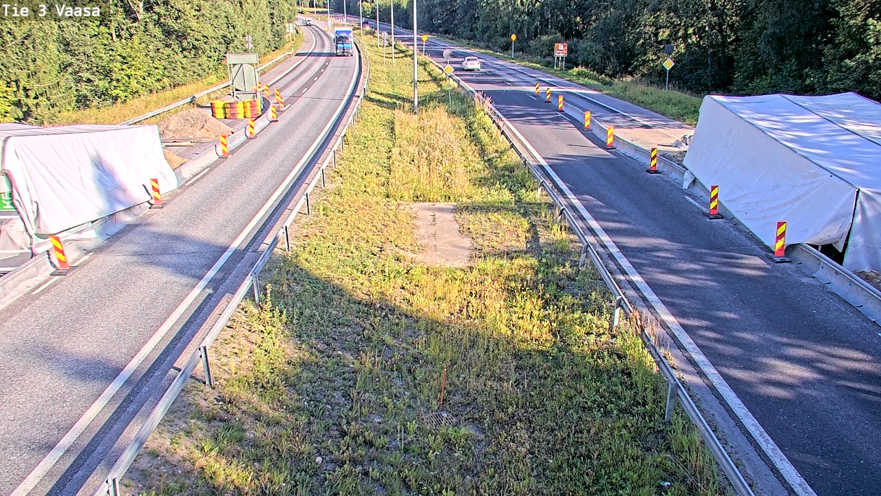 Kelikamerat Kuva Tie 3 Vaasa (puomi), Vaasa, Pohjanmaa