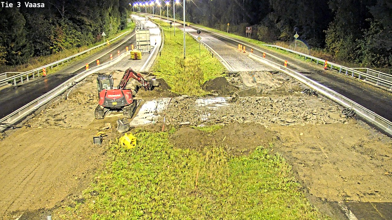 Kelikamerat Kuva Tie 3 Vaasa (puomi), Vaasa, Pohjanmaa