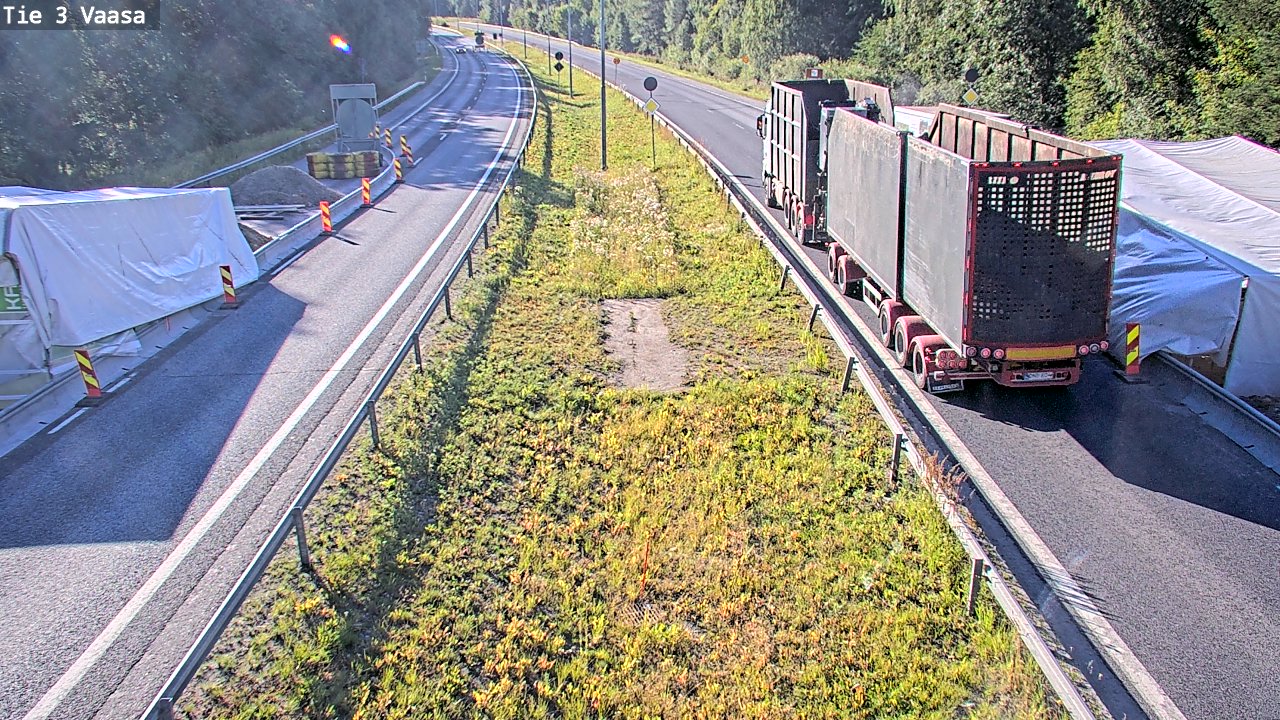 Kelikamerat Kuva Tie 3 Vaasa (puomi), Vaasa, Pohjanmaa