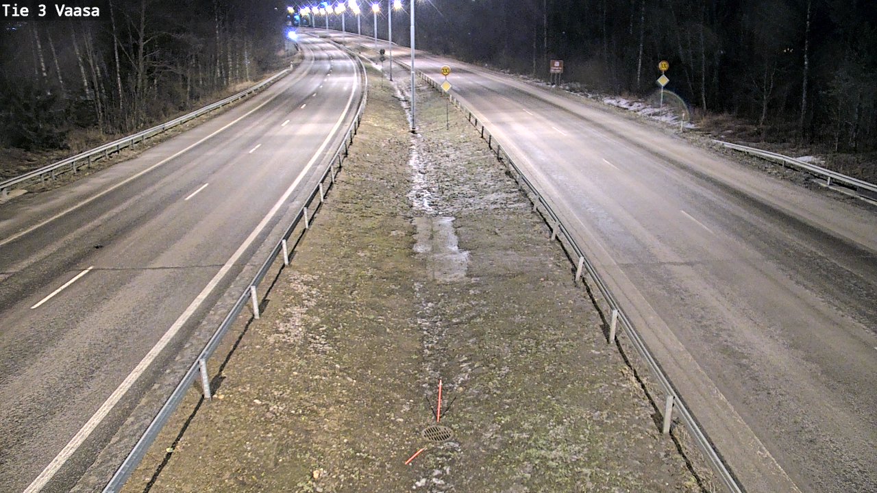 Kelikamerat Kuva Tie 3 Vaasa (puomi), Vaasa, Pohjanmaa