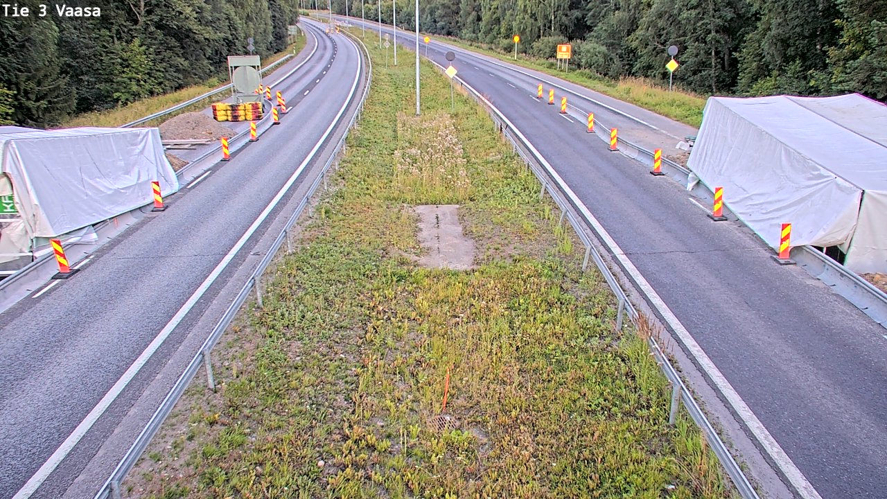 Kelikamerat Kuva Tie 3 Vaasa (puomi), Vaasa, Pohjanmaa