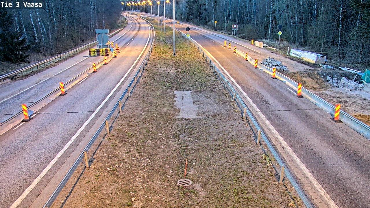 Kelikamerat Kuva Tie 3 Vaasa (puomi), Vaasa, Pohjanmaa