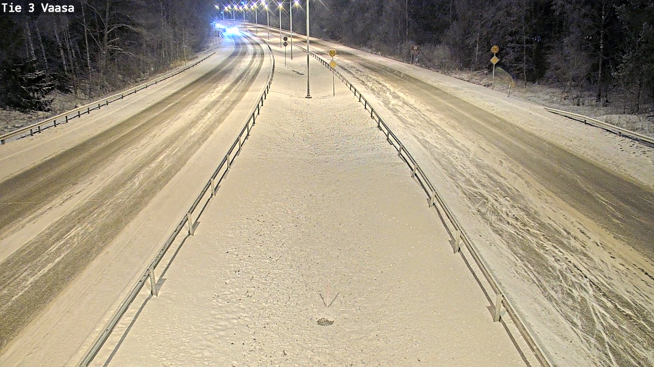 Kelikamerat Kuva Tie 3 Vaasa (puomi), Vaasa, Pohjanmaa