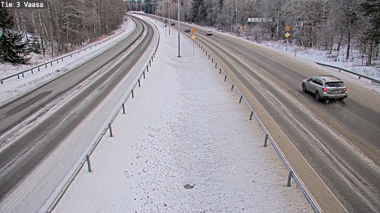 Kelikamerat Kuva Tie 3 Vaasa (puomi), Vaasa, Pohjanmaa