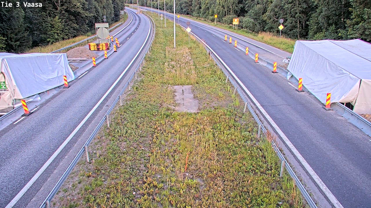 Kelikamerat Kuva Tie 3 Vaasa (puomi), Vaasa, Pohjanmaa